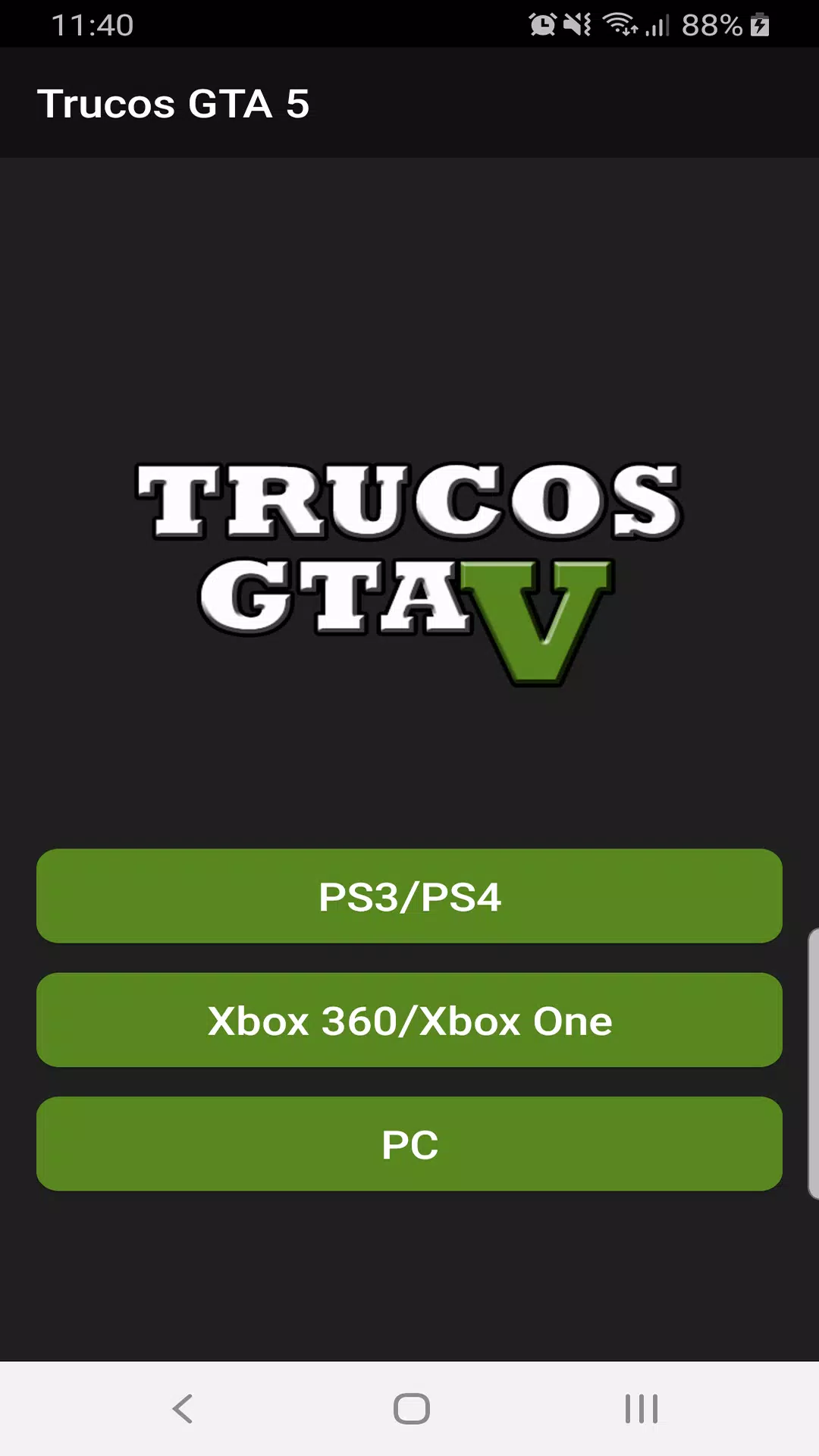 Trucos de GTA V para PS3 y Xbox 360