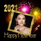 New Year Photo Frames 2021-New Year Greetings 2021 icône