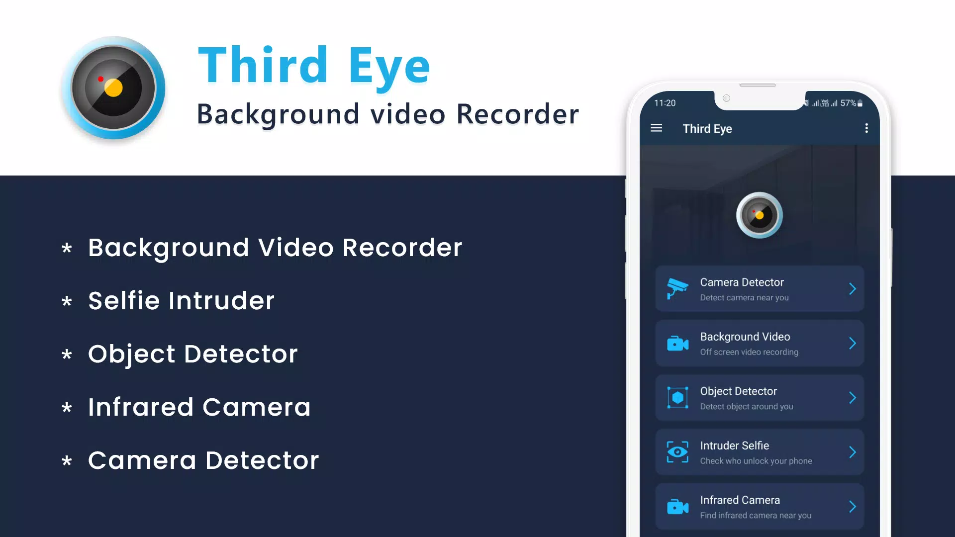 Caméra espion troisième oeil APK pour Android Télécharger