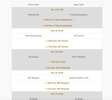 Correct Score Fixed Matches capture d'écran 1