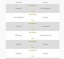 Correct Score Fixed Matches capture d'écran 3