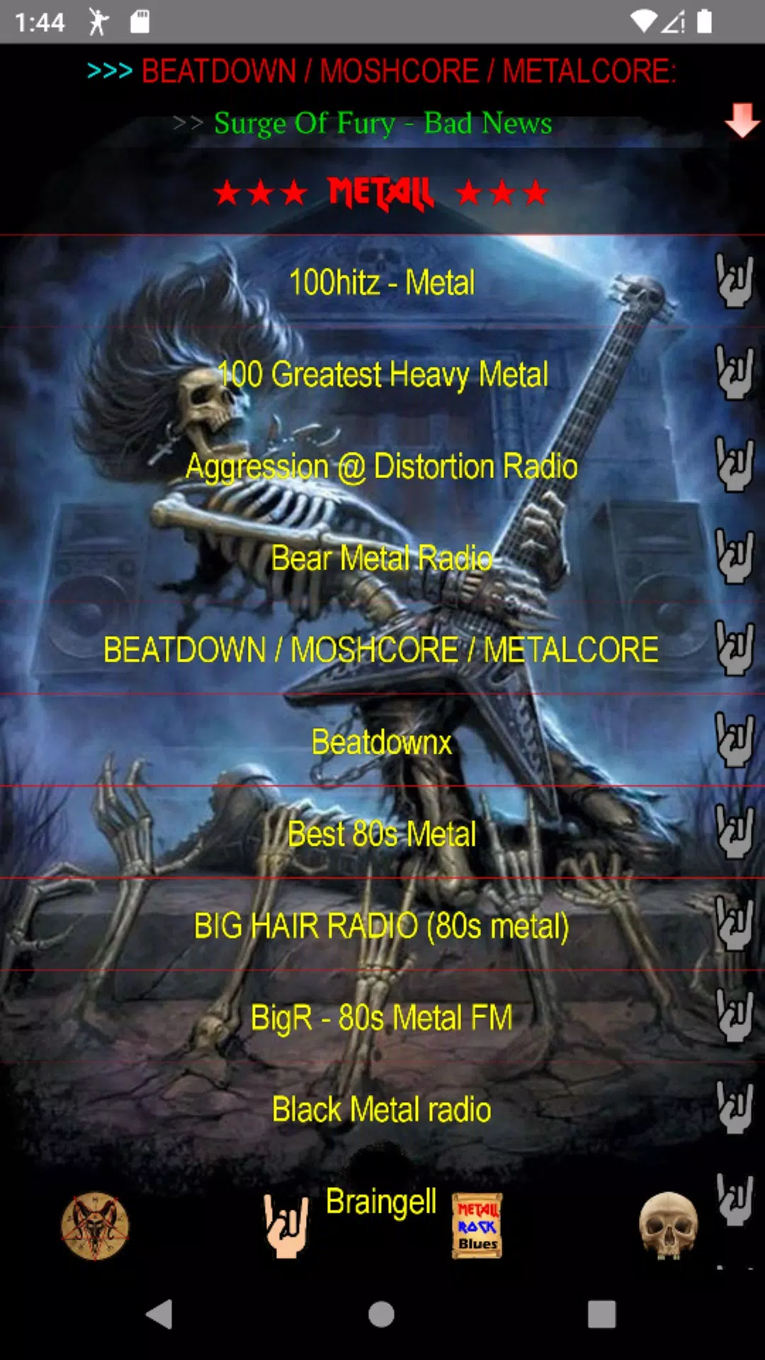 Metal Rock Punk Music Radio APK for Android Download