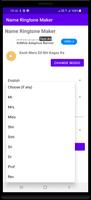 Name Ringtone Maker screenshot 2