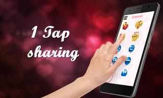 برنامه‌نما Love Emoji Pro عکس از صفحه