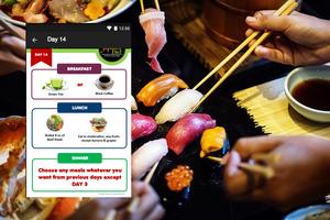 Japanese Diet Plan & Meal Recipes imagem de tela 2