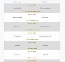 Fixed Matches Correct Score 포스터