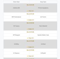 Fixed Matches Correct Score 스크린샷 1