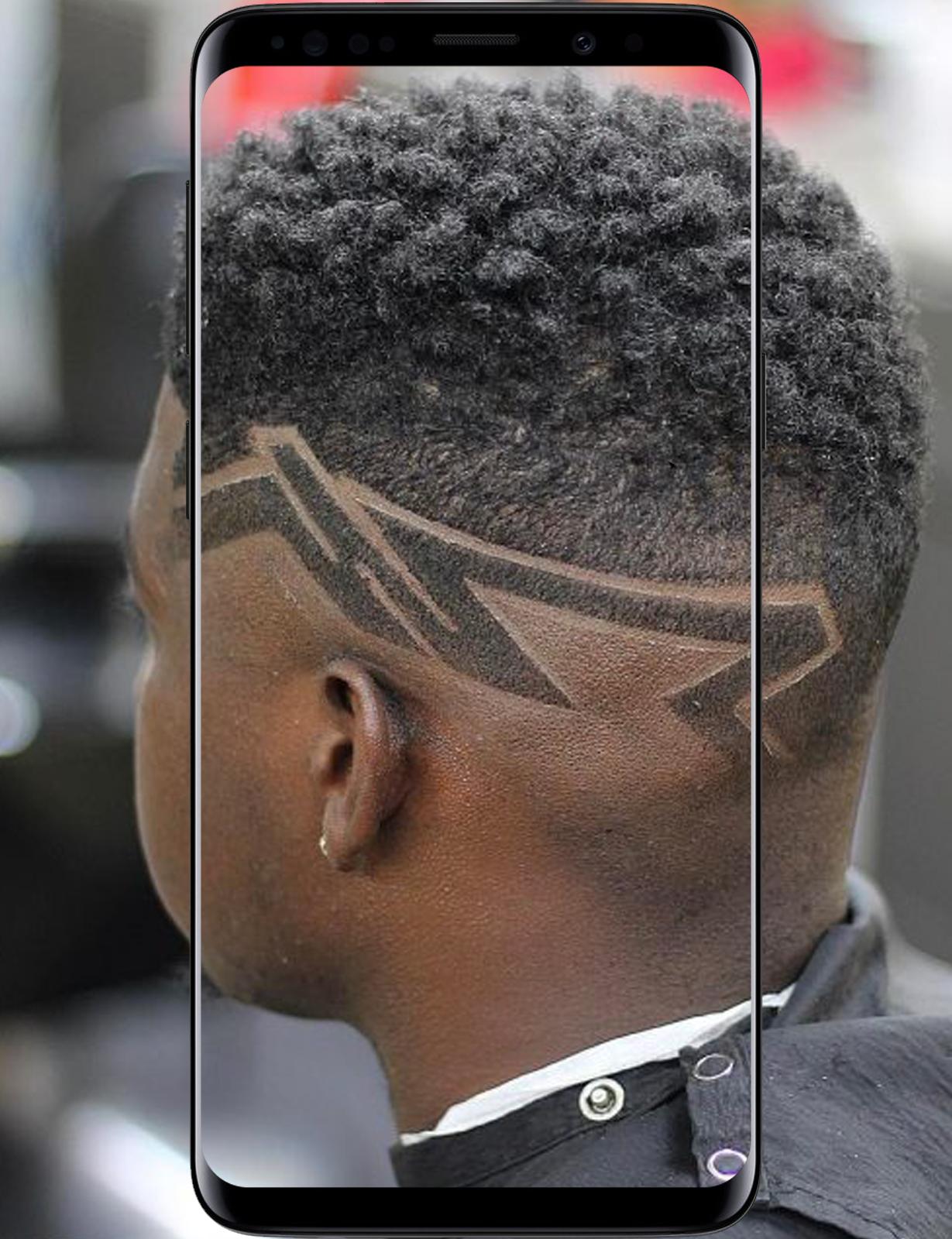 Black Men Line Hairstyle APK for Android Download