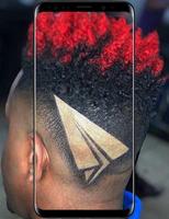 Black Men Line Hairstyle imagem de tela 1