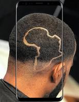 Black Men Line Hairstyle ảnh chụp màn hình 2