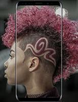 Black Women Line Haircuts capture d'écran 1