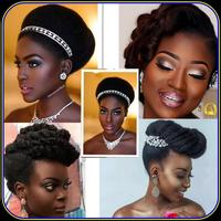 Black Women Wedding Hairstyles Affiche