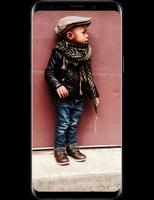 Black Boy Kids Fashion Idea Cartaz