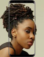 Black Woman Dreadlocks Hairsty capture d'écran 1