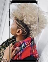 Black Women Line Hairstyles capture d'écran 1