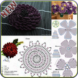 Crochet Flower Pattern Ideas biểu tượng