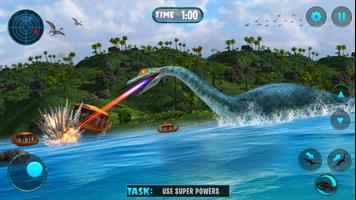 Sea Monster Dinosaur Simulator syot layar 3