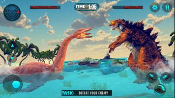 Sea Monster Dinosaur Simulator الملصق