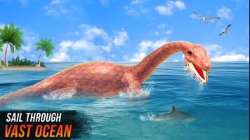 Sea Monster Dinosaur Simulator syot layar 2