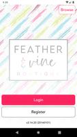 Feather & Vine Boutique Affiche