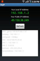 My IP address - Network tools पोस्टर