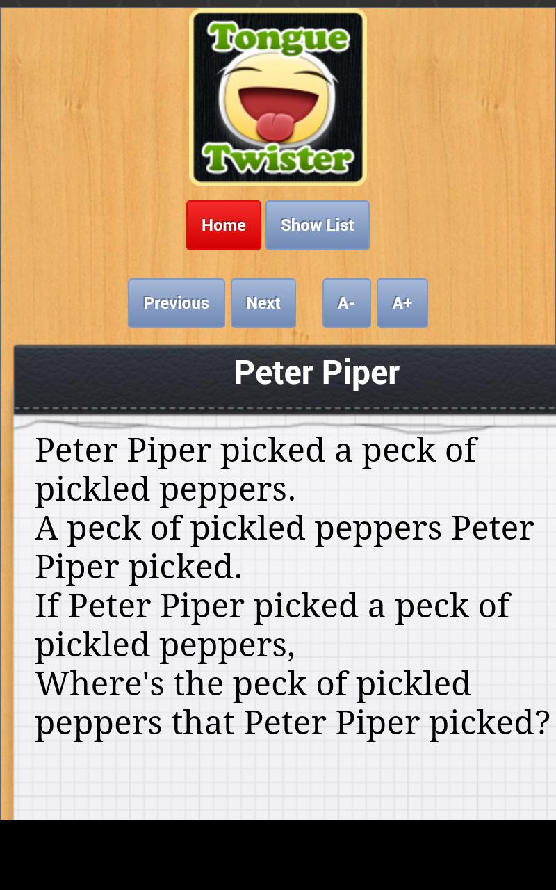 ดาวน์โหลด Tagalog Tongue Twisters APK สำหรับ Android ดาวน์โหลด Tagalog Tongue Twisters APK สำหรับ Android