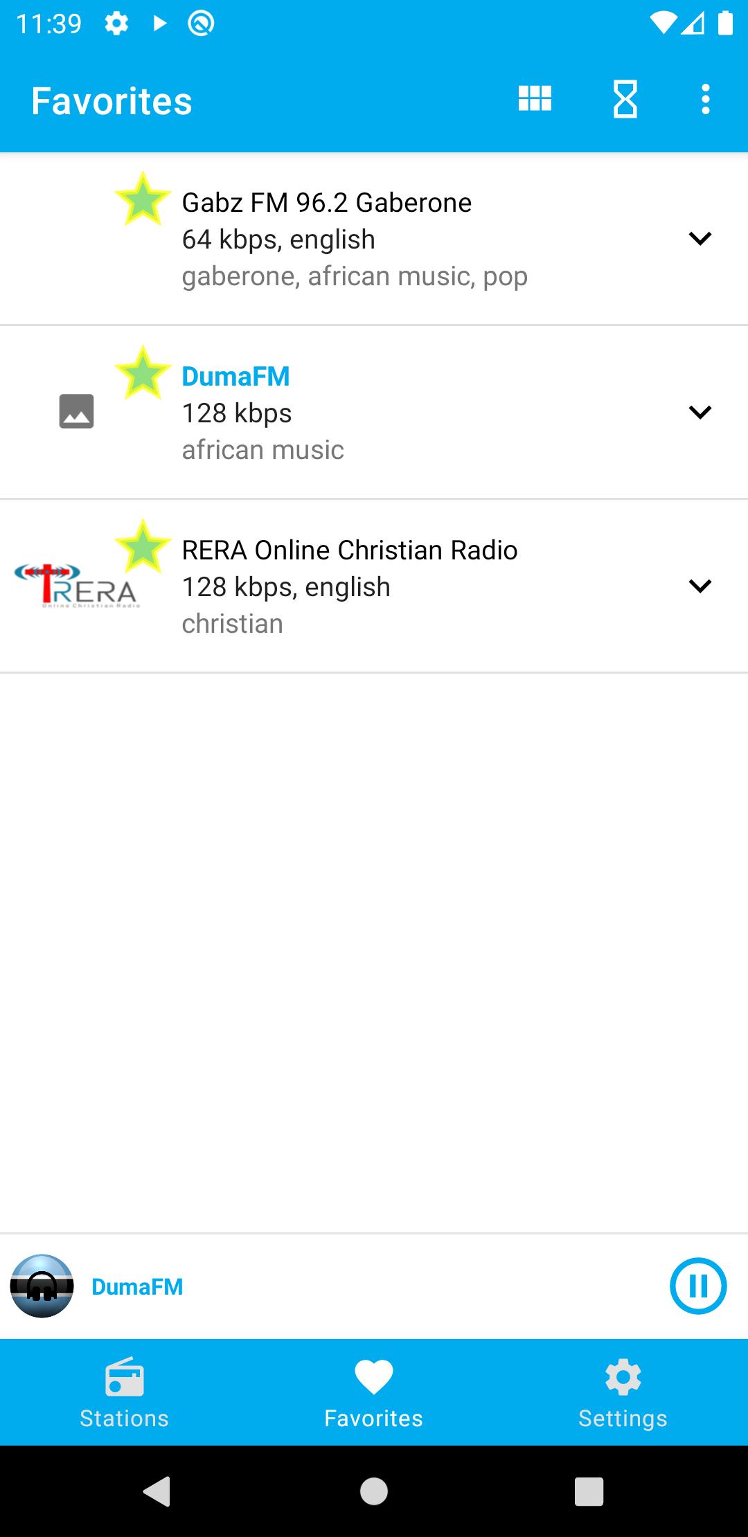 Descarga de APK de Botswana Radio Stations - FM Streaming para Android