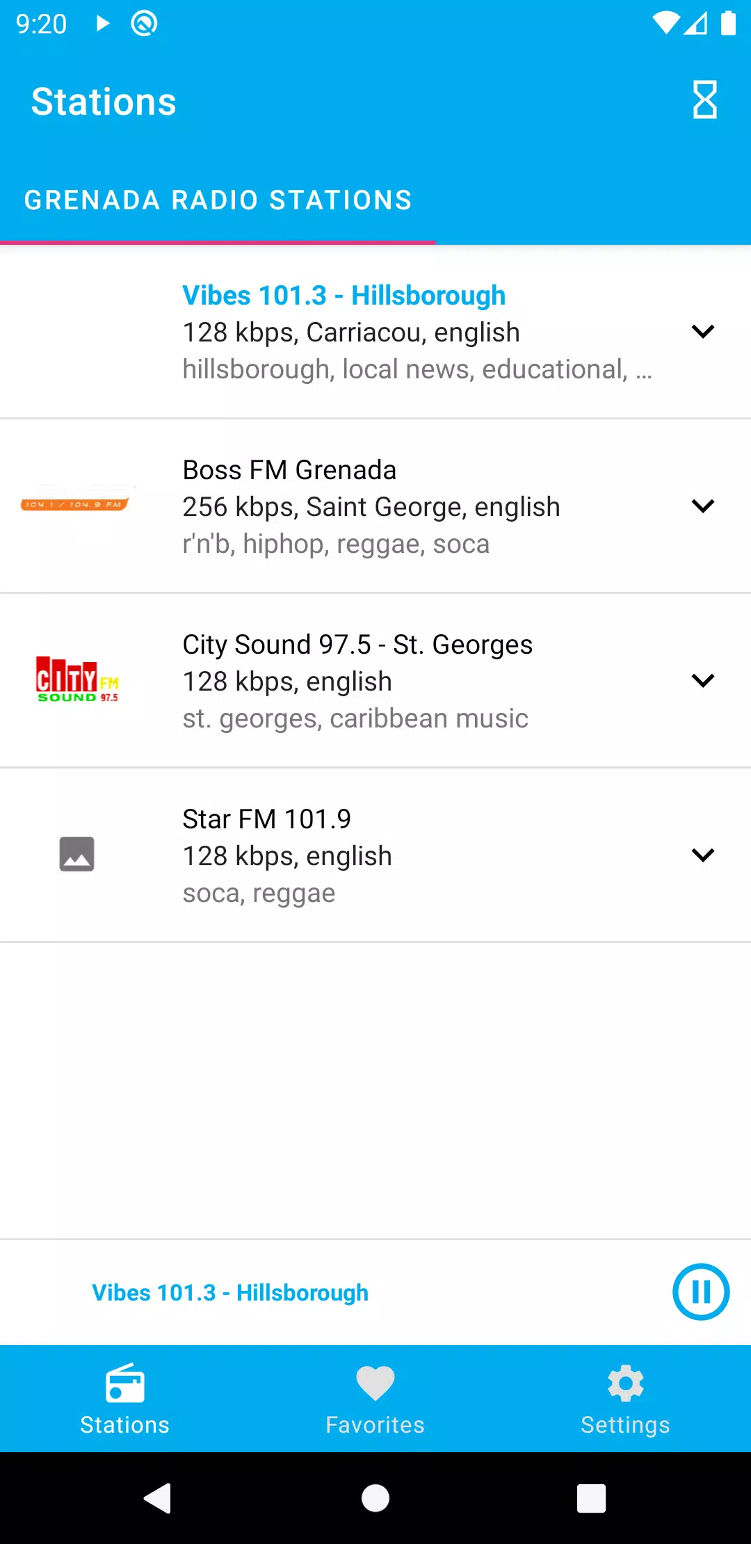 Boss FM Grenada, OnlineRadio