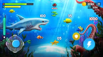 상어 공격 - 헝그리 샤크 : 상어 시뮬레이터 스크린샷 1