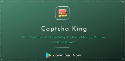 Captcha King : Earn Money पोस्टर