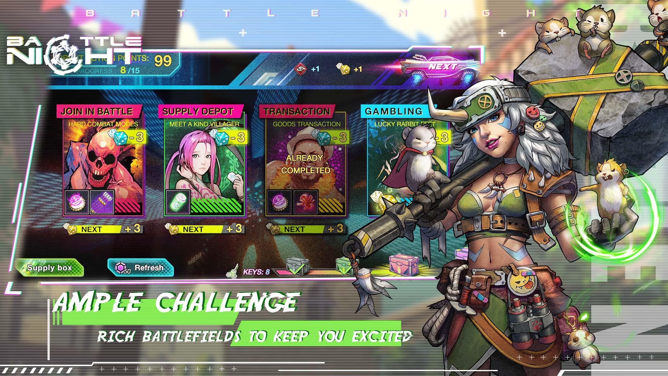 Battle night cyberpunk apk фото 36