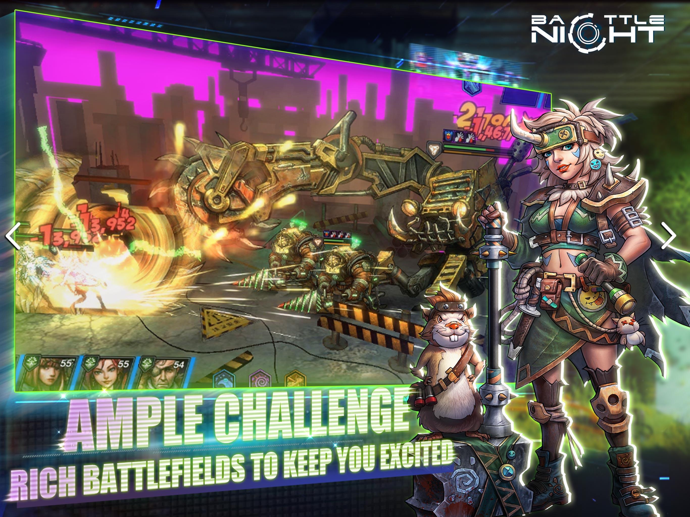 Battle night cyberpunk apk фото 7