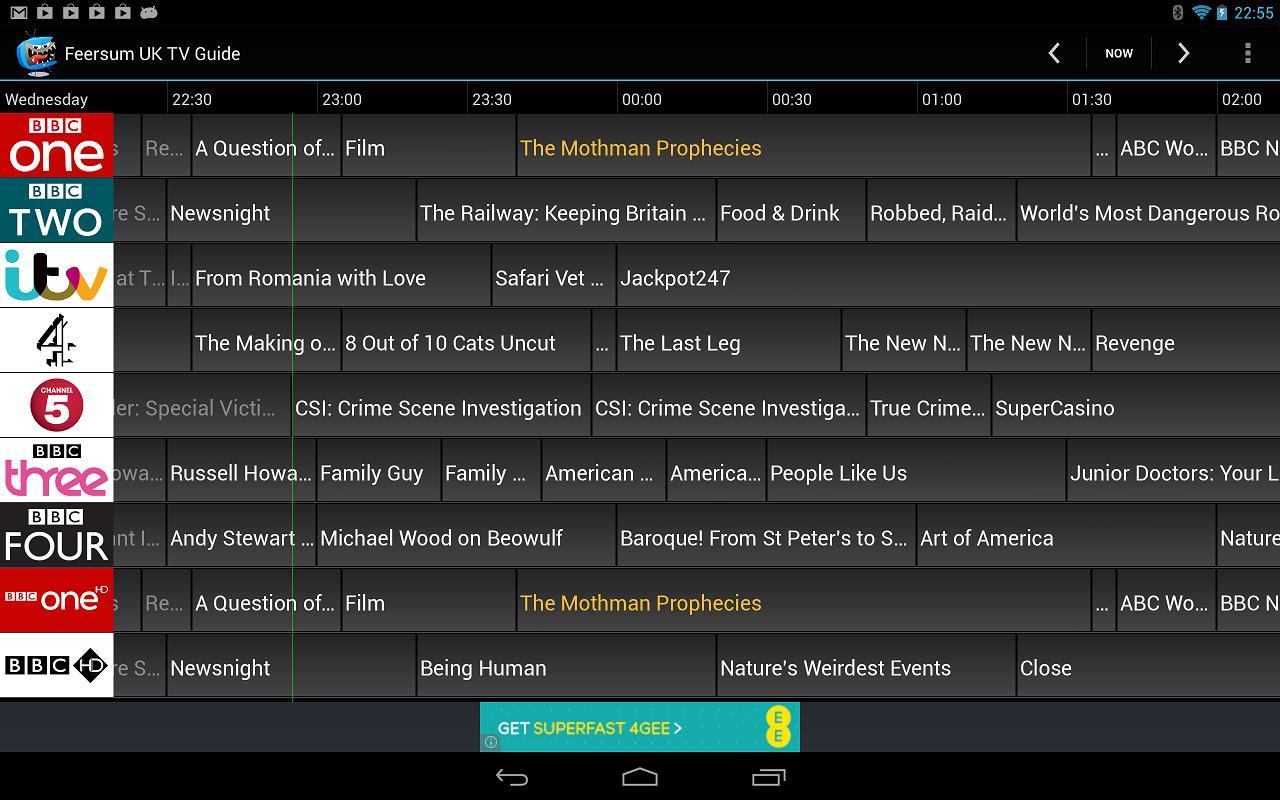 TV Guide. Android TV Guide. USA TV Guide. TV program Guide.