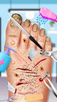ASMR Foot Care:Pedicure Game 포스터