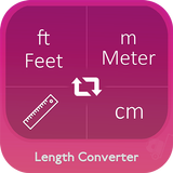 Feet, Metre, Centimetre, Milimetre Converter icône