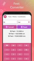 Feet, Metre, Centimetre, Milimetre Converter اسکرین شاٹ 3