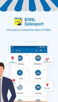 BSNL SalesPort - 360° Sales Ap Affiche