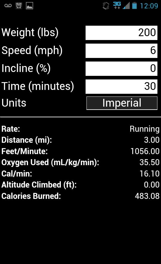 Android용 Treadmill Calorie Calculator APK 다운로드
