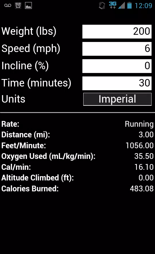 Treadmill Calorie Calculator APK for Android Download
