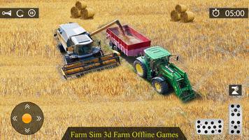 Farm Sim Tractor Farming Games screenshot 2