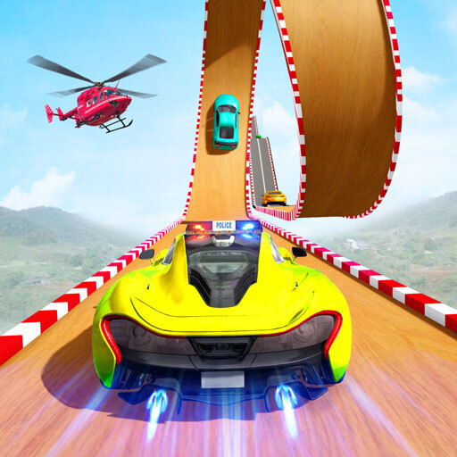 Mega Ramp - Police Car Racing