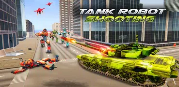 Panzerroboter Spiel: Kriegsroboter schießen