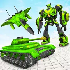 Robot Tank Transformation: Flying Robot Shooting XAPK download