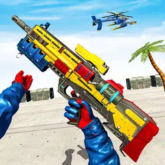 Скачать Police Robot Gun Shooting Game XAPK