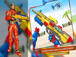 Police Robot Gun Shooting Game Cartaz