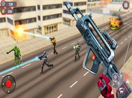 Police Robot Gun Shooting Game imagem de tela 2