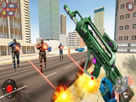 3 Schermata Police Robot Gun Shooting Game