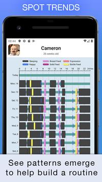 Baby Feed Timer, Breastfeeding tracker app 截图 3