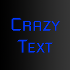 Crazy Text-icoon