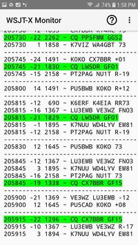 WSJT-X监视器 (WSJT-X Monitor) 海报